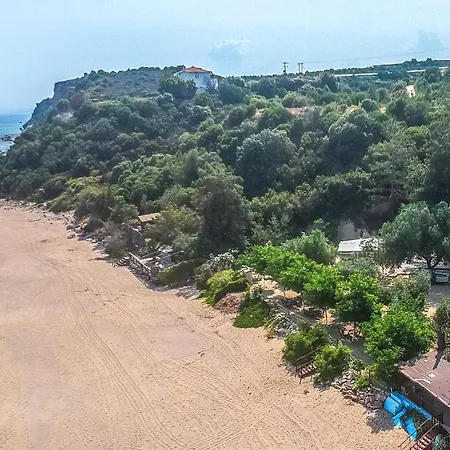 Camping Sarakina Caravans By The Sea Elaiokhorion